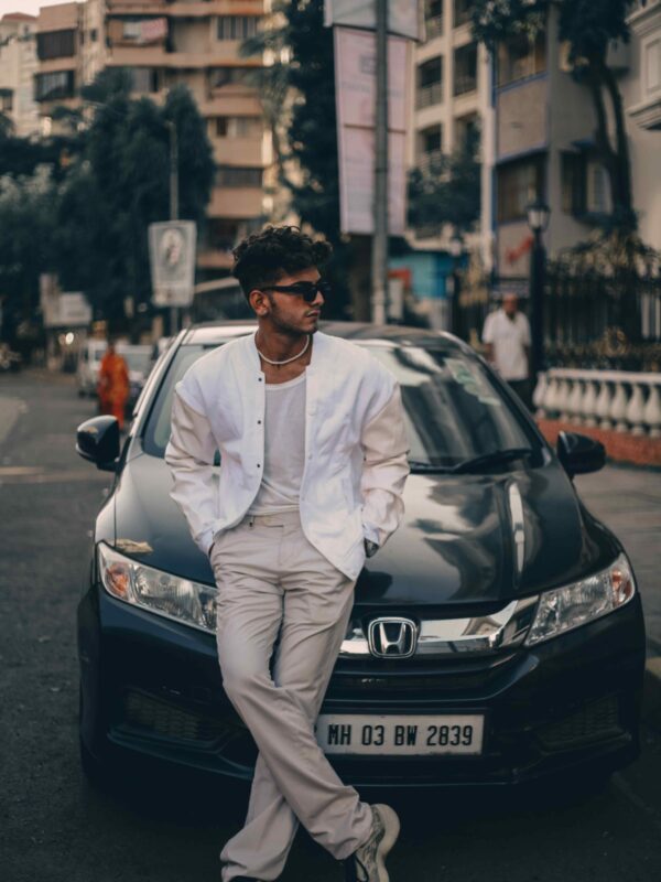 Leather-Sleeve Varsity Jacket ā 320 GSM Faux Leather Sleeves