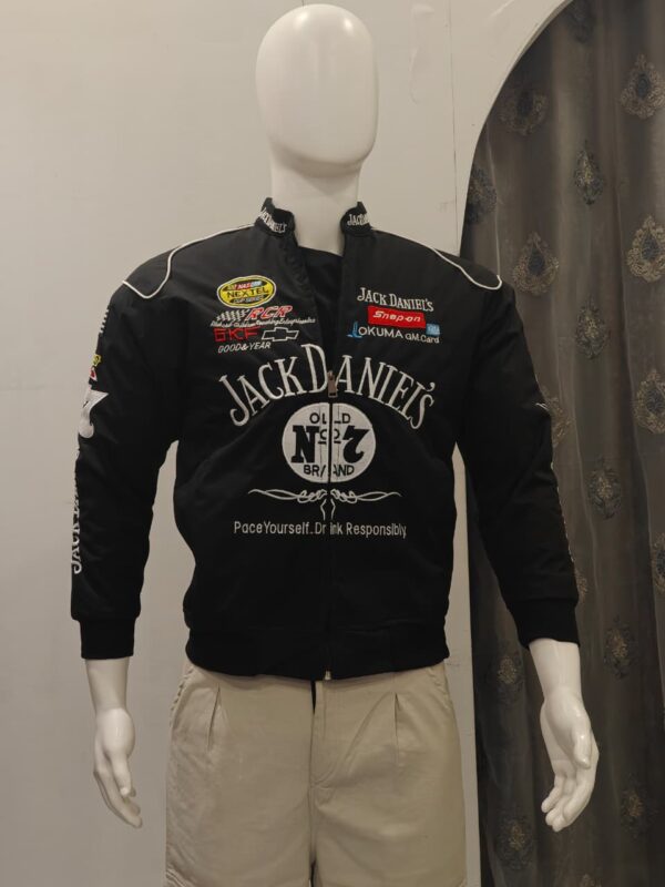 Jack Daniels Black Embroidered Jacket – Premiuim Edition