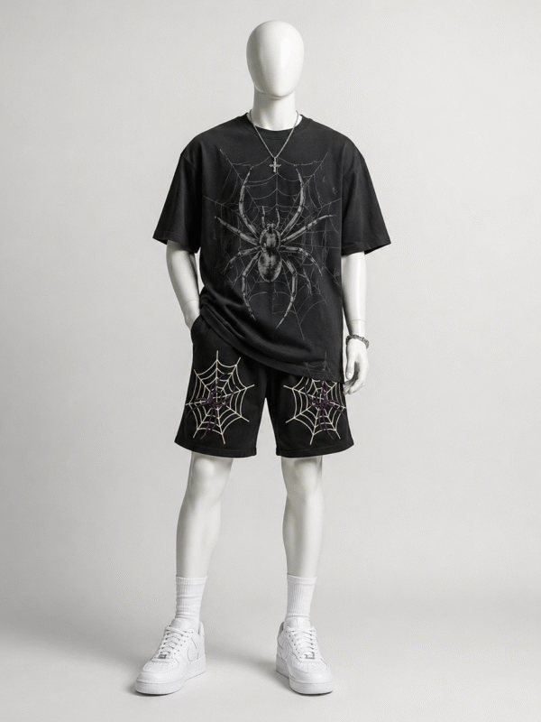 Spider Graphic Shorts